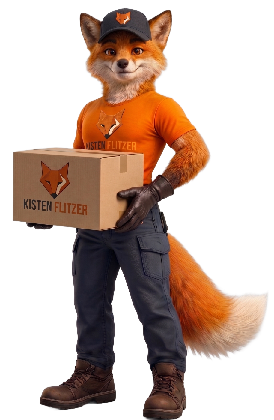 Kistenflitzer Umzugshelfer mit Umzugskarton